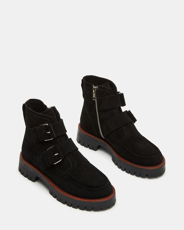 Steve Madden Lars Black Suede