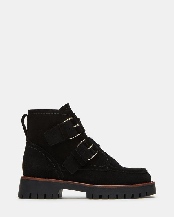 Steve Madden Lars Black Suede