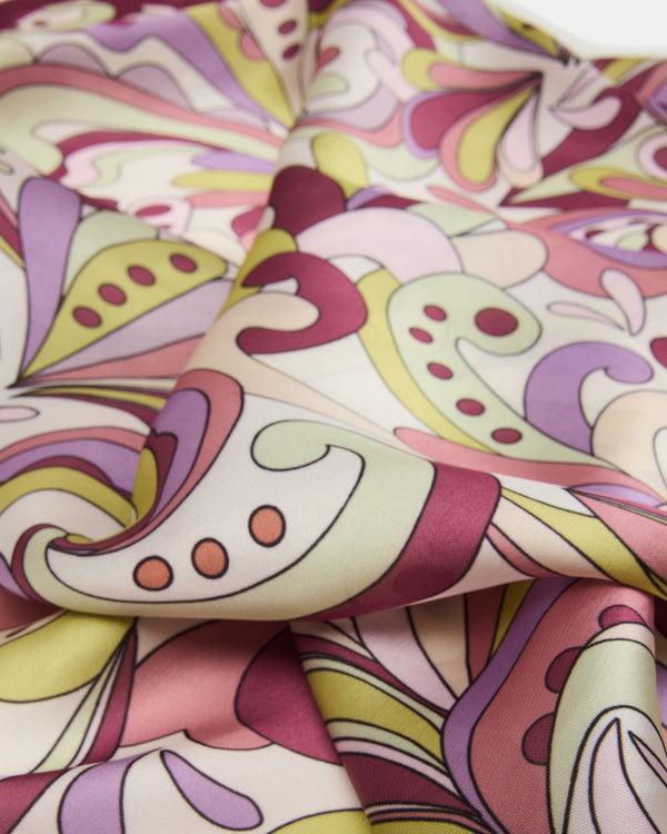 Steve Madden Lavender Printed Scarf PRINTEDSCARF