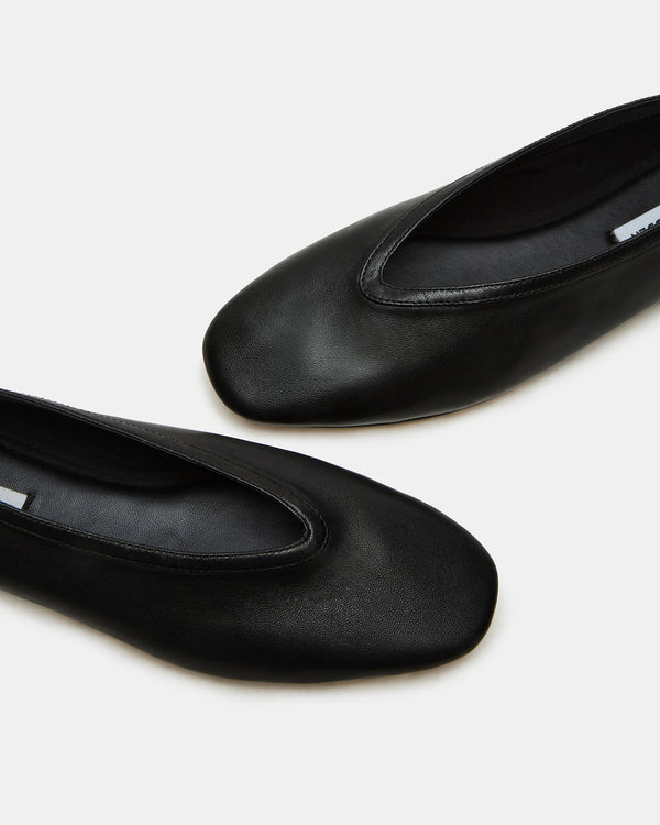 Steve Madden Leni Black Leather