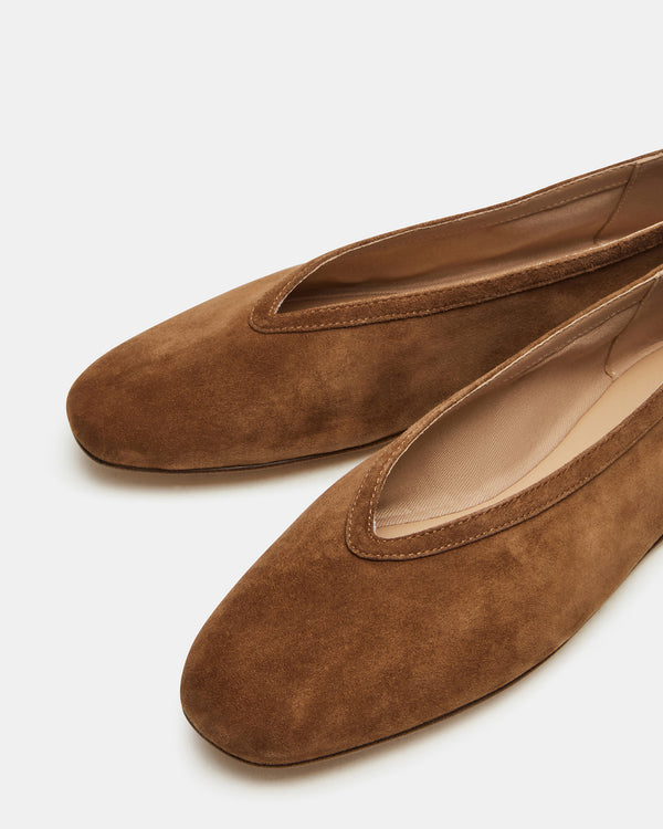 Steve Madden Leni Chestnut Suede