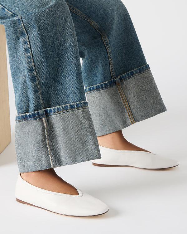 Steve Madden Leni White Leather LENI