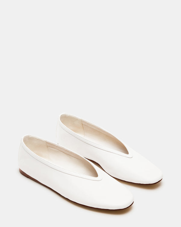 Steve Madden Leni White Leather LENI