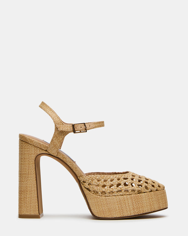 Steve Madden Lexie Raffia Natural LEXIERAFFIA