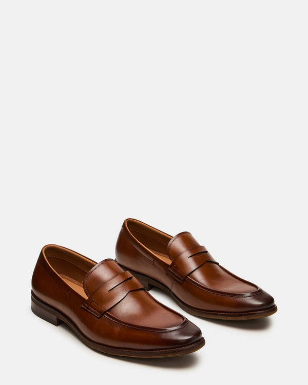 Steve Madden Lightning Tan Leather