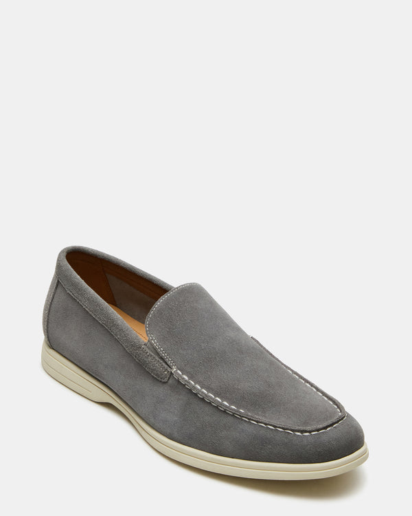 Steve Madden Linux Grey Suede LINUX MEN'S SHOES