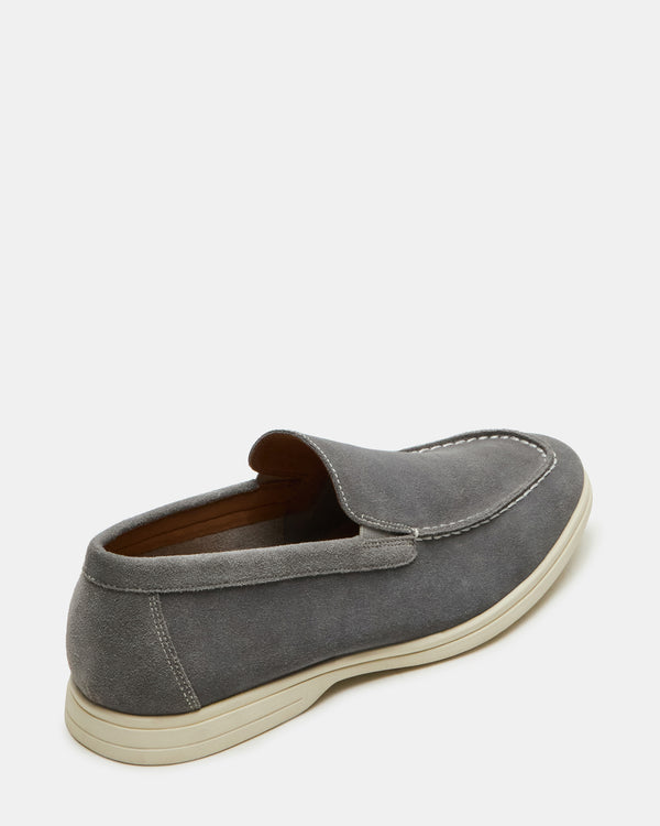 Steve Madden Linux Grey Suede LINUX MEN'S SHOES