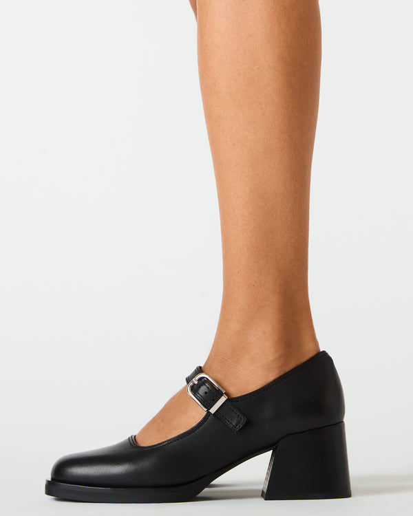 Steve Madden Lisbon Black Leather LISBON