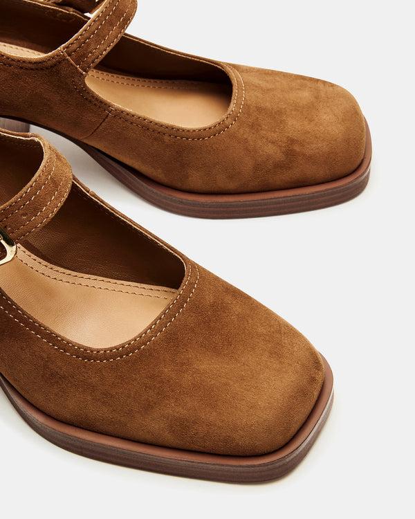 Steve Madden Lisbon Chestnut Suede