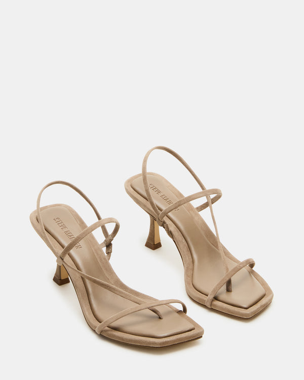 Steve Madden Locke Taupe Suede