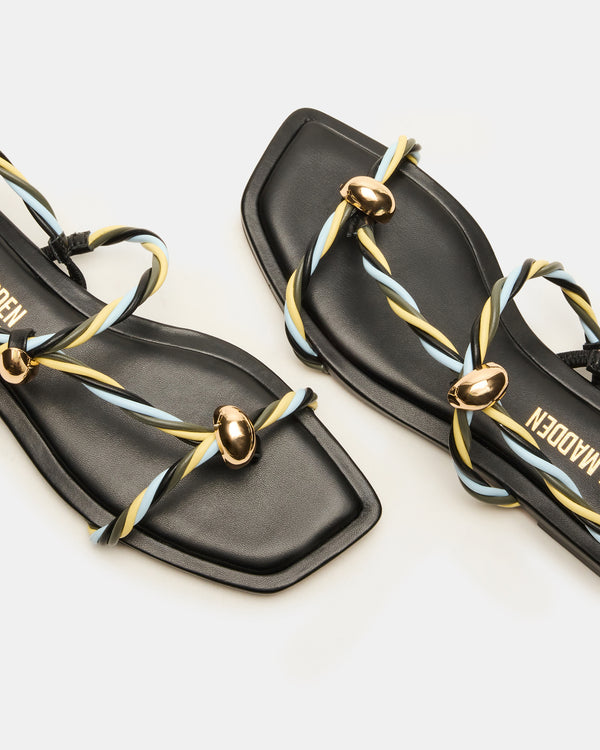 Steve Madden Loco Black Multi