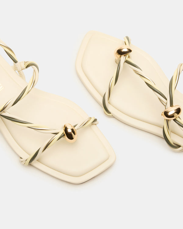 Steve Madden Loco Bone Multi