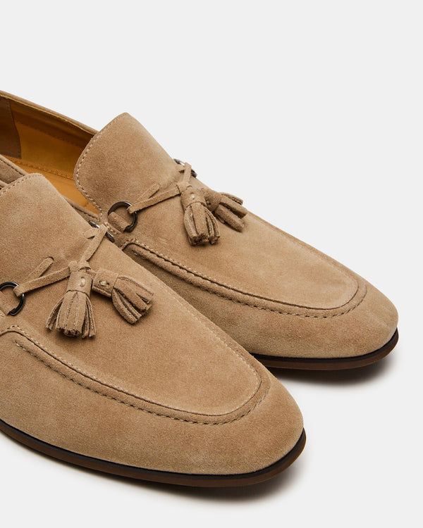 Steve Madden Logan Taupe Suede