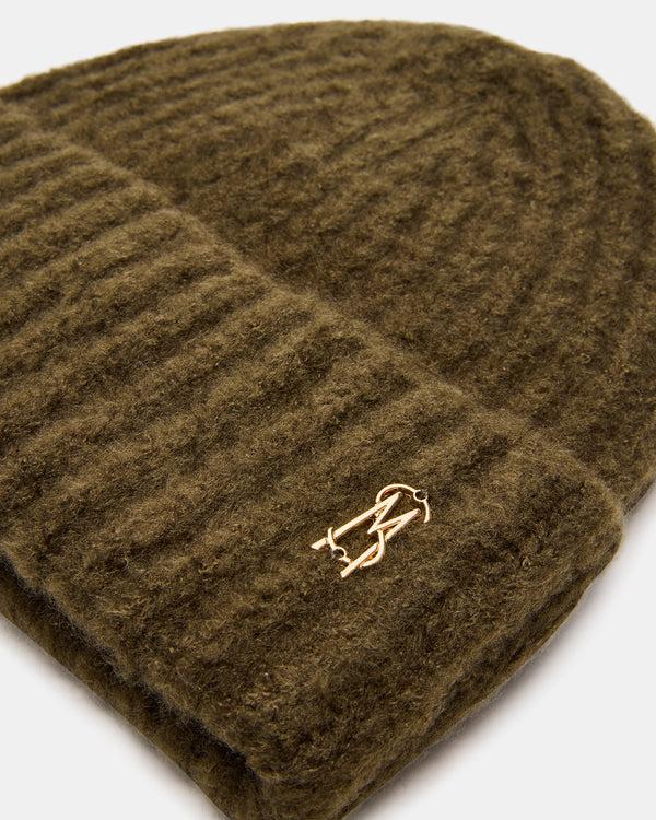 Steve Madden Logo Beanie Grape Leaf LOGOBEANIE