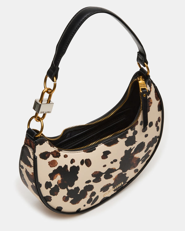 Steve Madden Lohan Bag Brown Print LOHANBAG