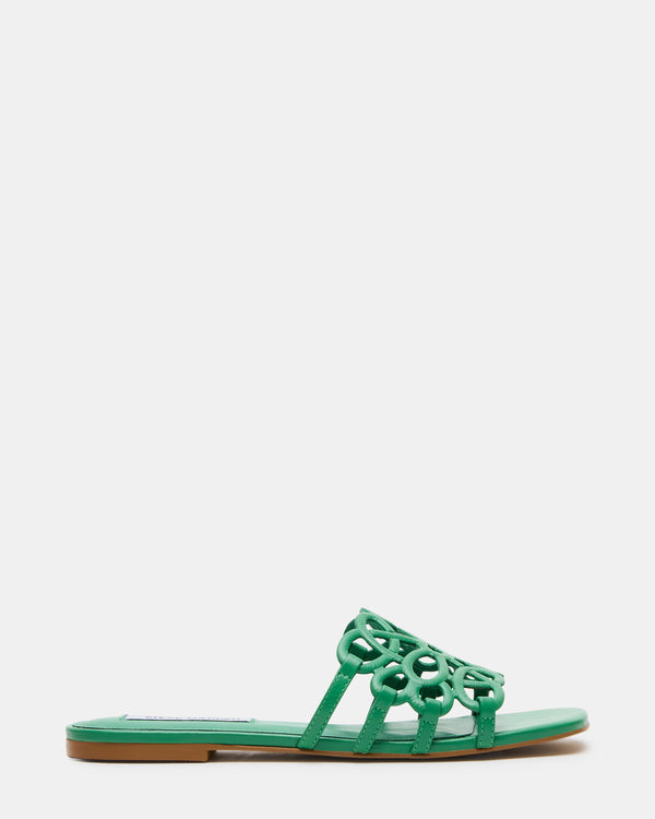 Steve Madden Lotus Green Leather LOTUS
