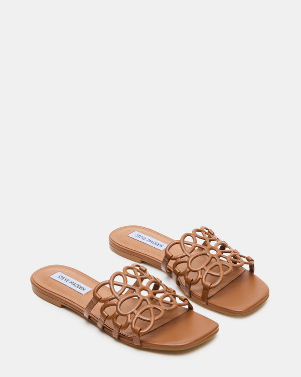 Steve Madden Lotus Tan Leather LOTUS
