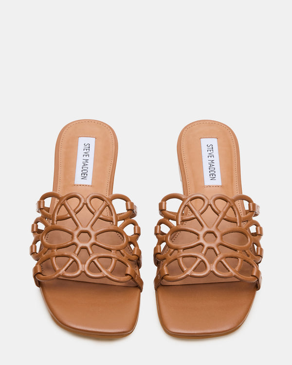 Steve Madden Lotus Tan Leather LOTUS