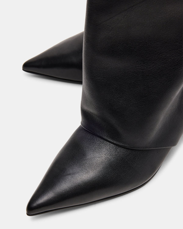 Steve Madden Luca Black Leather