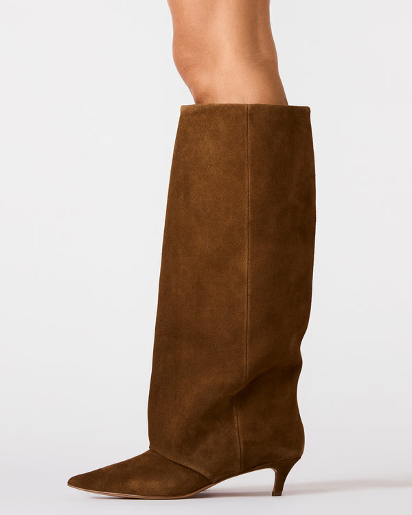 Steve Madden Luca Chestnut Suede