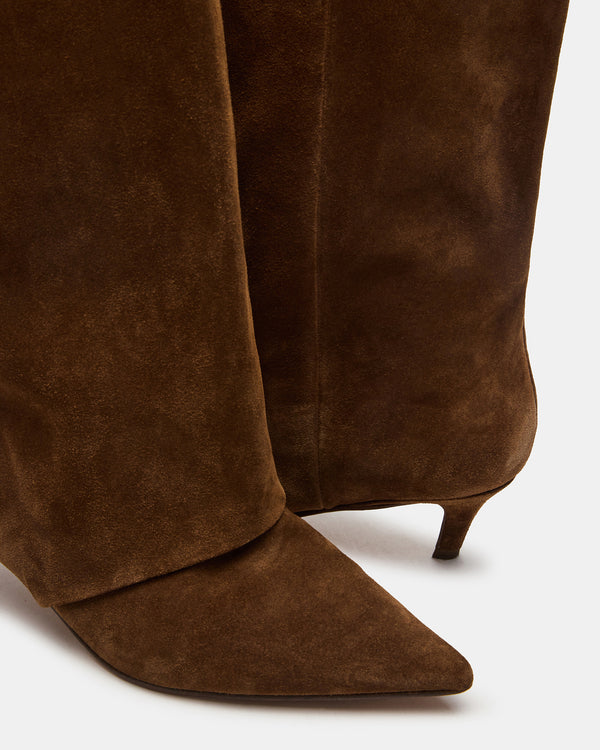Steve Madden Luca Chestnut Suede