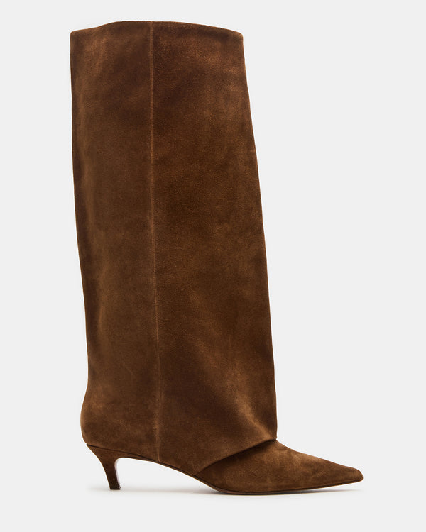 Steve Madden Luca Chestnut Suede