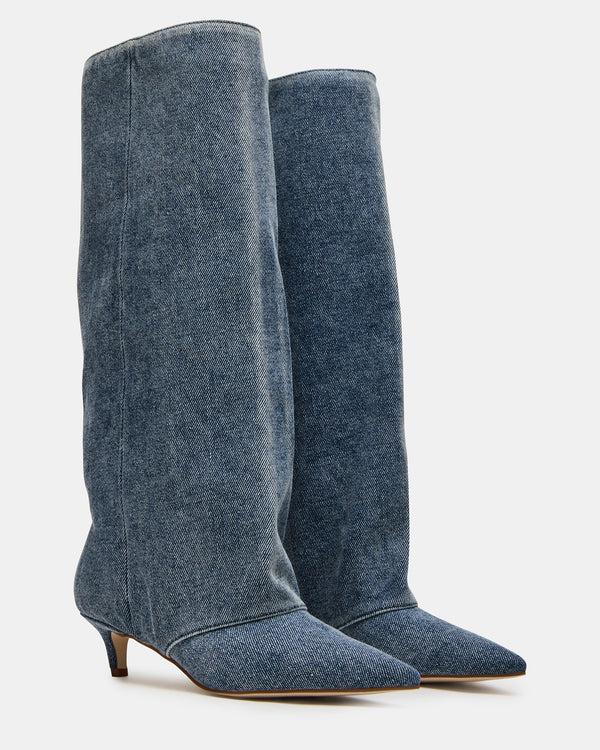 Steve Madden Luca Denim Fabric