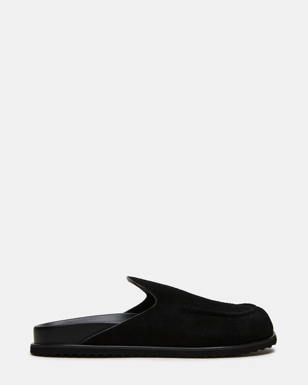 Steve Madden Lucio Black Suede LUCIO MEN'S SHOES