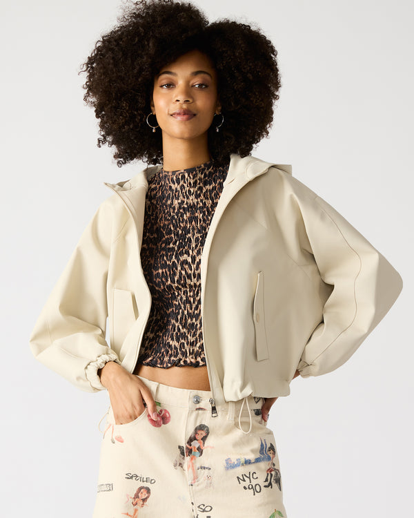 Steve Madden Lumi Jacket Bone LUMIJACKET