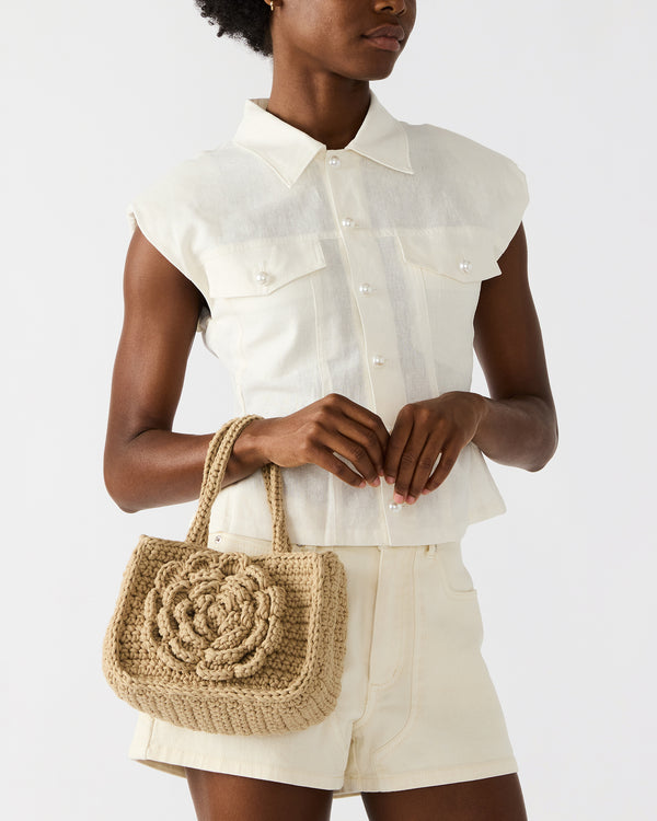 Steve Madden Luvly Bag Natural LUVLYBAG