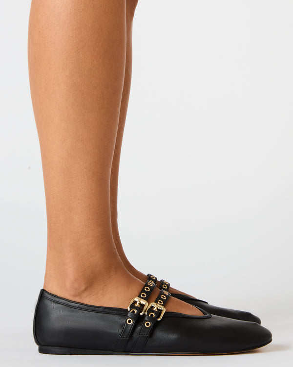 Steve Madden Lydia Black Leather LYDIA