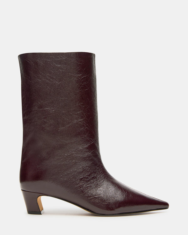 Steve Madden Lytton Burgundy Patent