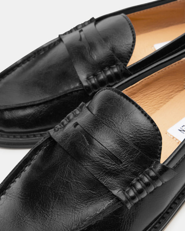 Steve Madden Madison Black Leather MADISON