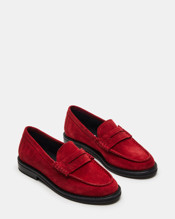 Steve Madden Madison Red Suede