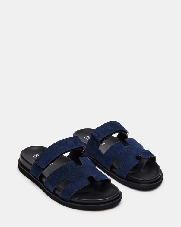 Steve Madden Maiven Navy Suede MAIVEN MEN'S SHOES