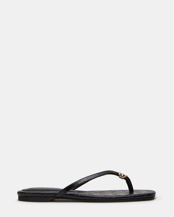 Steve Madden Maliyah Black Leather