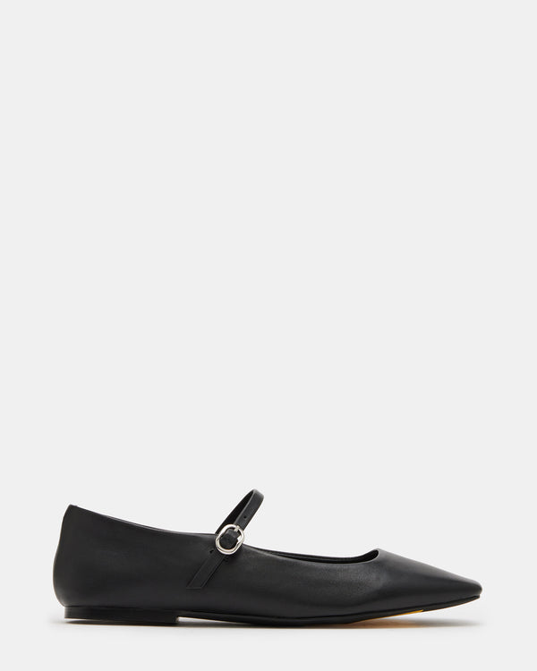 Steve Madden Maple Black Leather