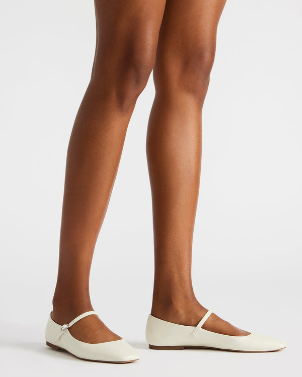 Steve Madden Maple Ivory Leather