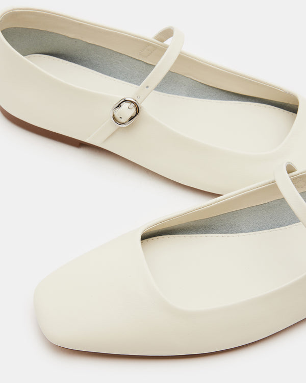 Steve Madden Maple Ivory Leather