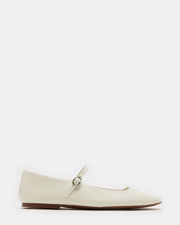 Steve Madden Maple Ivory Leather