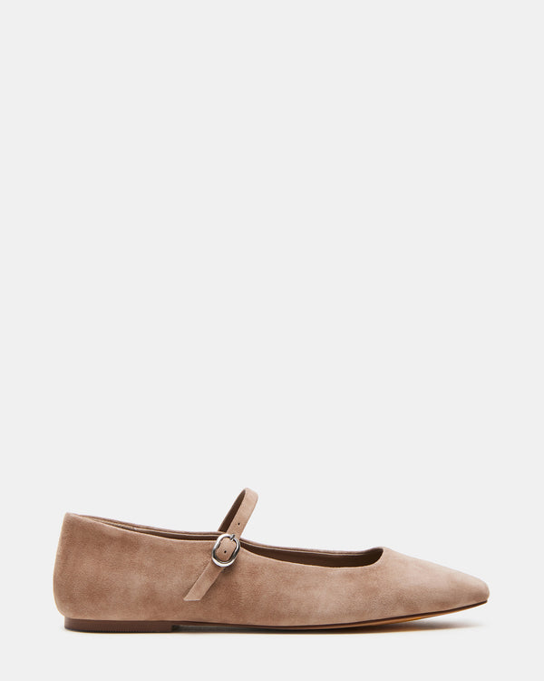Steve Madden Maple Taupe Suede