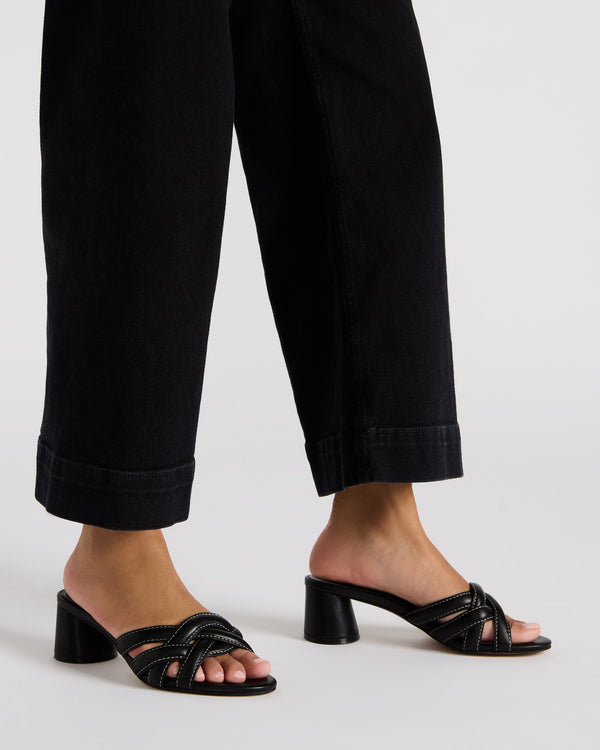 Steve Madden Marano Black Leather MARANO