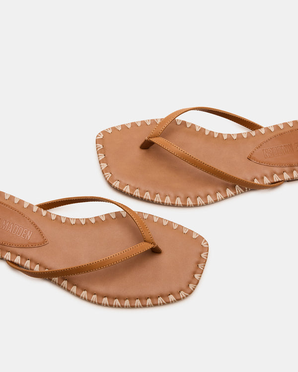 Steve Madden Marella Cognac Leather