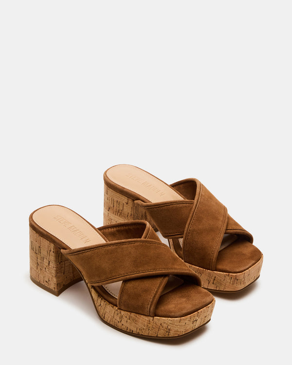 Steve Madden Marsden Chestnut Suede