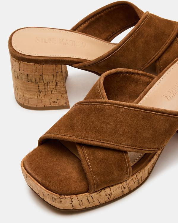 Steve Madden Marsden Chestnut Suede