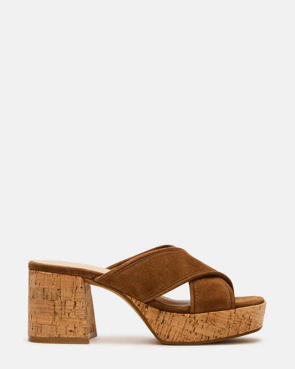 Steve Madden Marsden Chestnut Suede