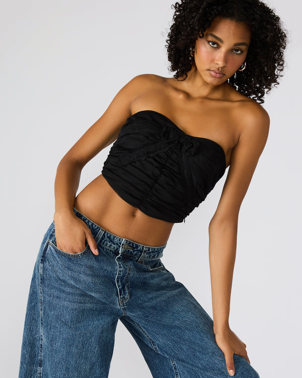 Steve Madden Martine Top Black MARTINETOP