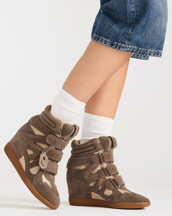 Steve Madden Mavis Taupe Suede MAVIS