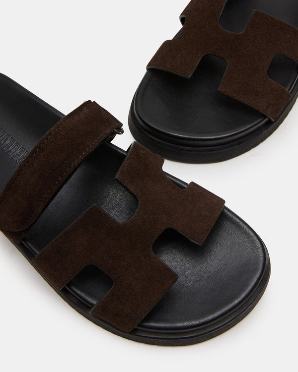 Steve Madden Mayven Chocolate Brown Suede MAYVEN