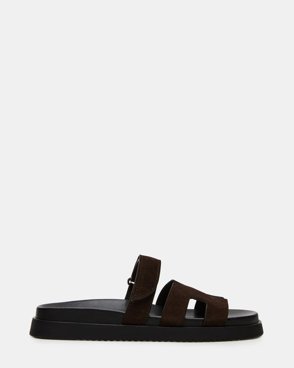 Steve Madden Mayven Chocolate Brown Suede MAYVEN